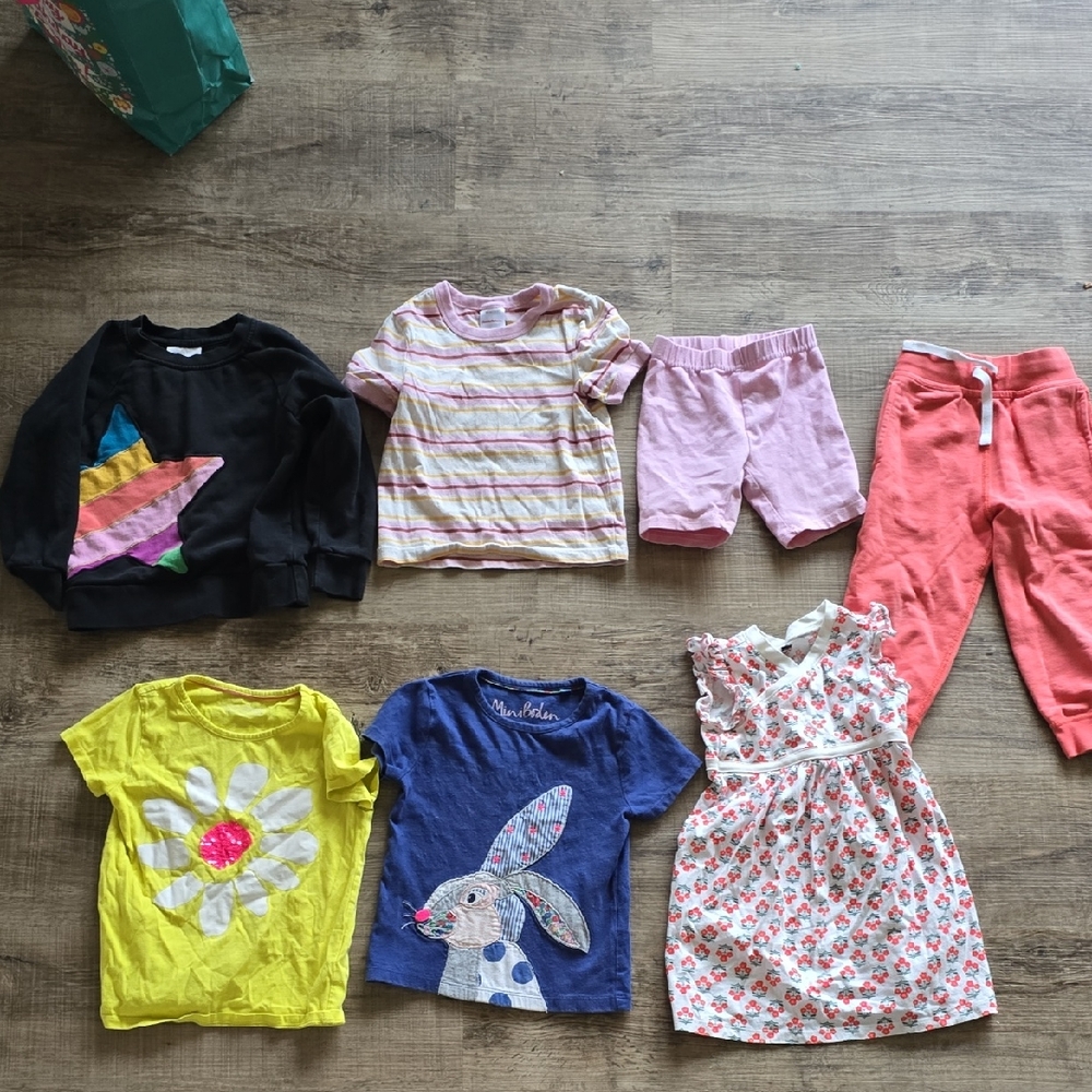 Hanna Andersson Mini Boden Tea Size 3 Bundle
